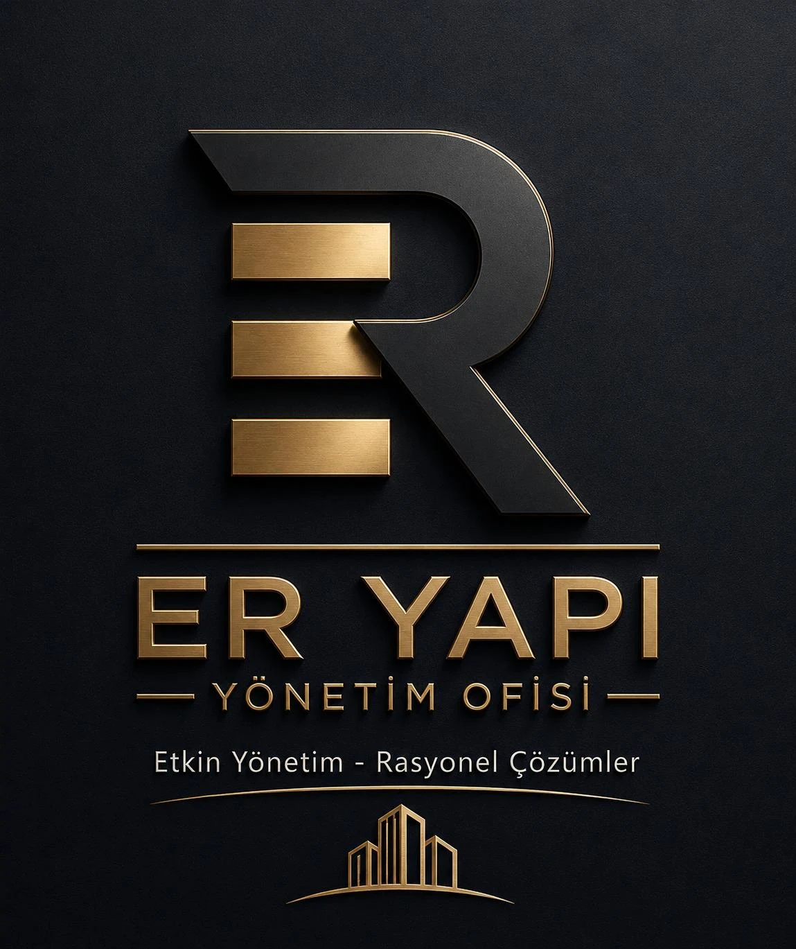 ER Yapı Yönetim logosu — Etkin Yönetim, Rasyonel Çözümler